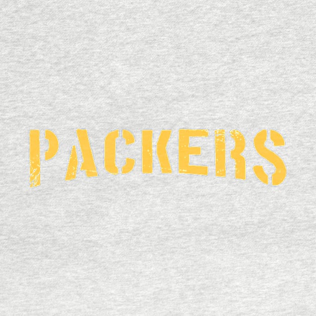 PACKERS STENCIL by GS